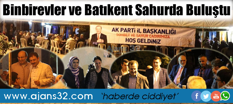 Binbirevler ve Batıkent Sahur'da Buluştu