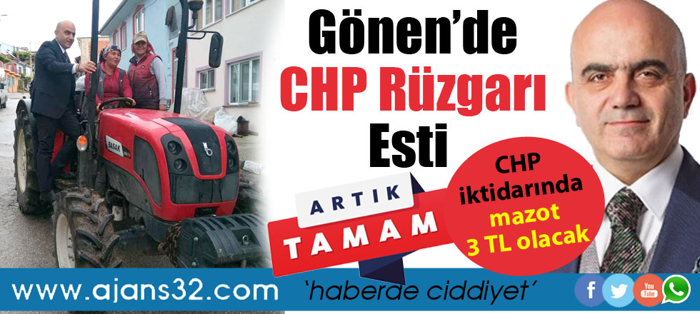 Gönen’de CHP Rüzgarı Esti