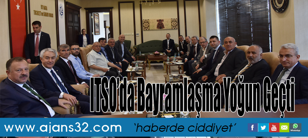ITSO’da Bayramlaşma Yoğun Geçti