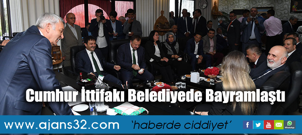 Cumhur İttifakı Belediyede Bayramlaştı