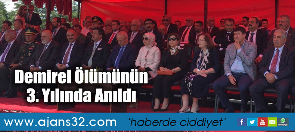 Demirel Ölümünün 3. Yılında Anıldı