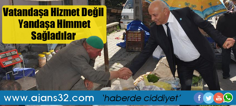 Vatandaşa Hizmet Değil Yandaşa Himmet Sağladılar