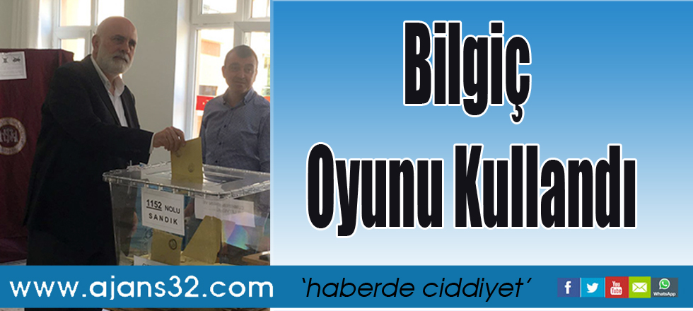 Bilgiç Oyunu Kullandı