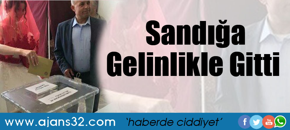 Sandığa Gelinlikle Gitti