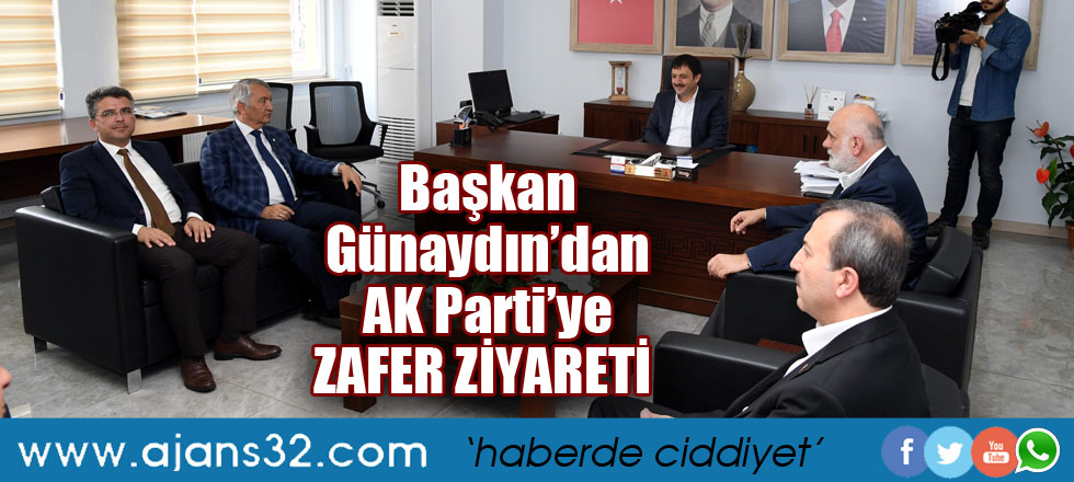 Başkan Günaydın'dan AK Parti'ye Zafer Ziyareti