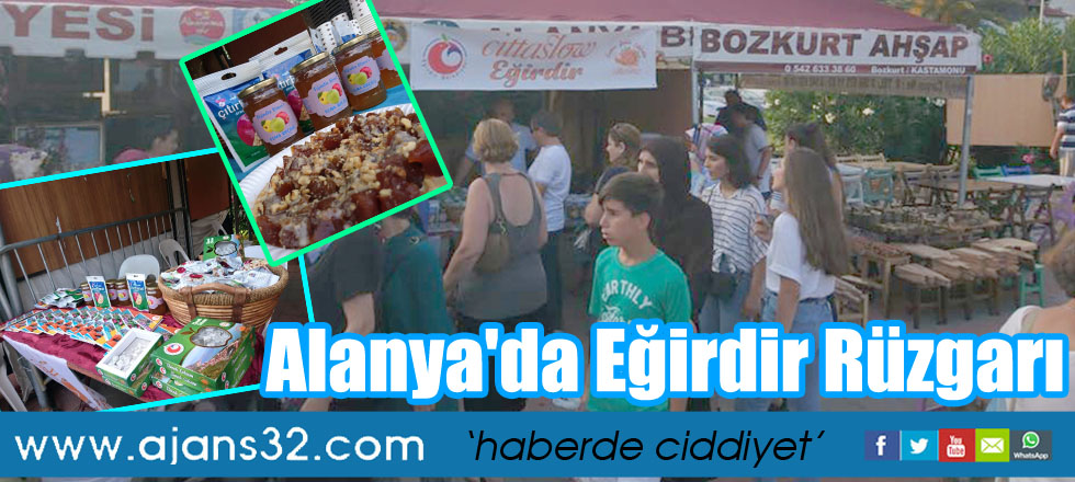 Alanya'da Eğirdir rüzgarı