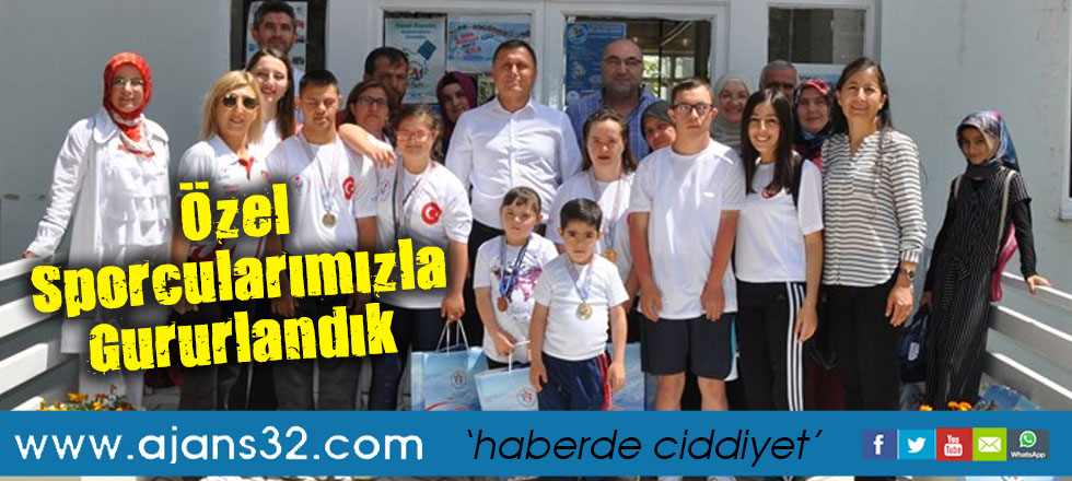 Özel Sporcularımızla Gururlandık