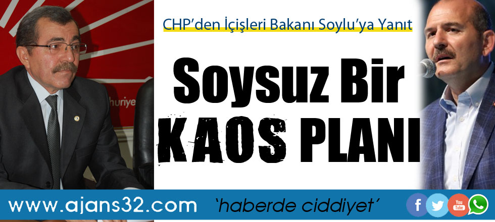 Kürkçü: "Soysuz Bir Kaos Planı"