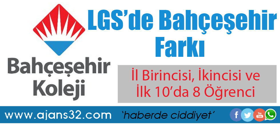 LGS'de Bahçeşehir Farkı