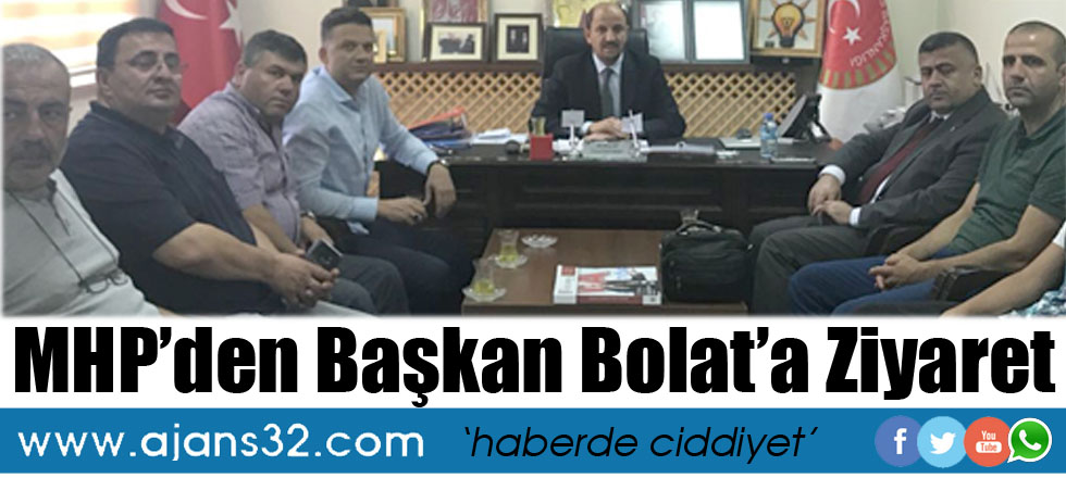 MHP'den Başkan Bolat'a Ziyaret