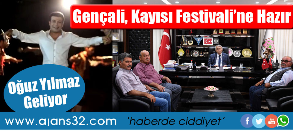 Gençali, Kayısı Festivali’ne Hazır