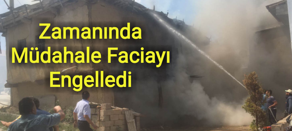 Zamanında Müdahale Faciayı Engelledi