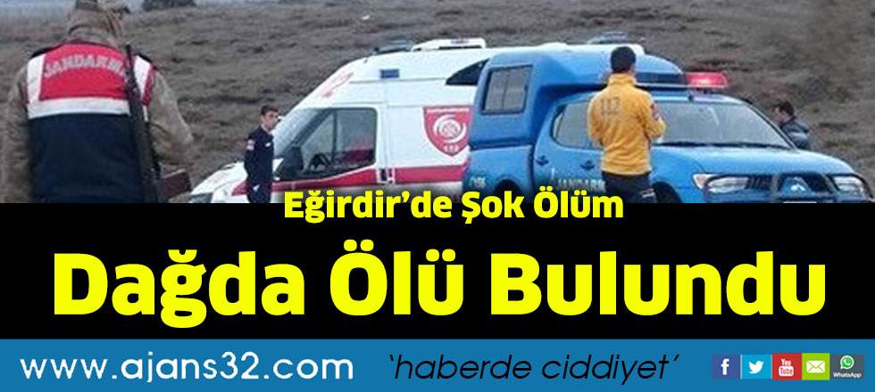 Eğirdir'de Şok Ölüm!