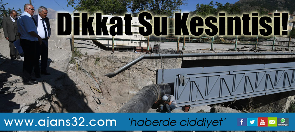 Dikkat Su Kesintisi!
