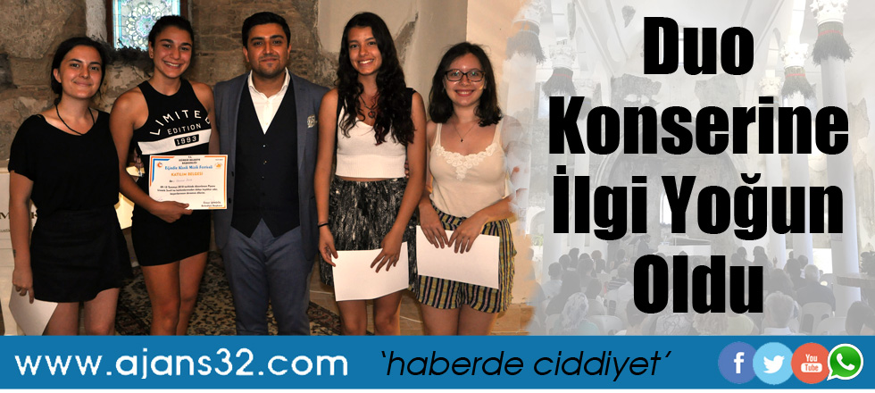 Duo Konserine İlgi Yoğun Oldu