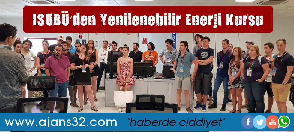 ISUBÜ’den Yenilenebilir Enerji Kursu