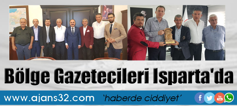 Bölge Gazetecileri Isparta'da