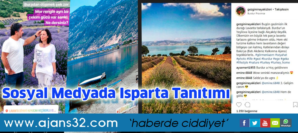 Sosyal Medyada Isparta Tanıtımı