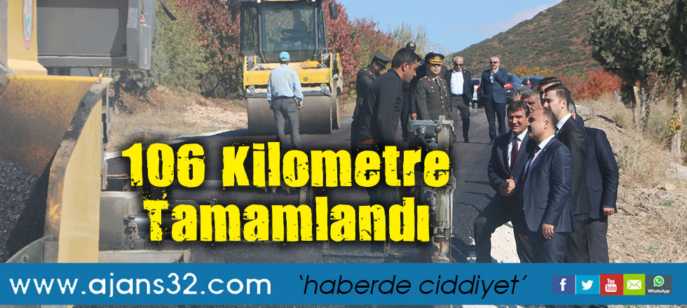 106 Kilometre Tamamlandı