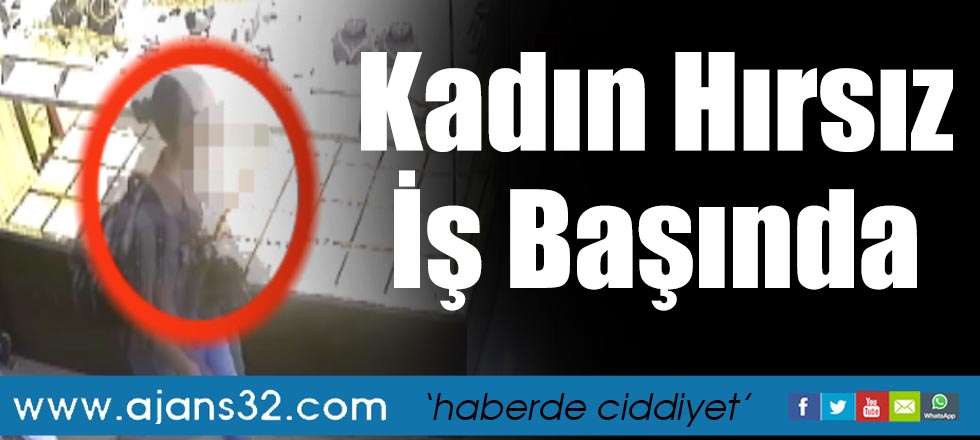 Kadın Hırsız İş Başında