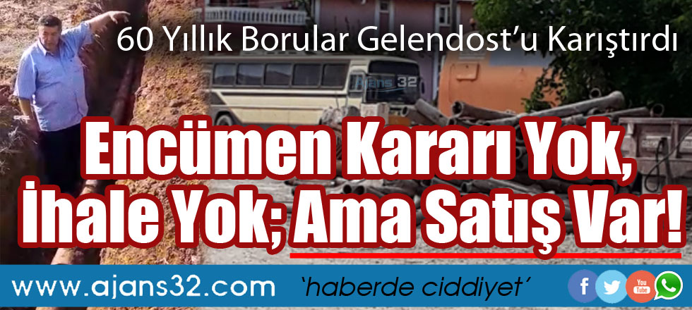 Encümen Kararı Yok, İhale Yok; Ama Satış Var!