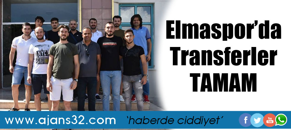 Elmaspor'da Transferler Tamam