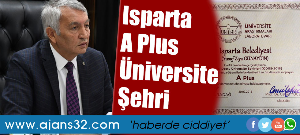 Isparta A Plus Üniversite Şehri