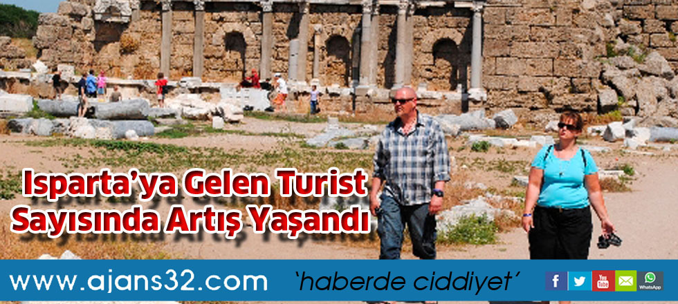 Isparta’ya Gelen Turist Sayısında Artış Yaşandı