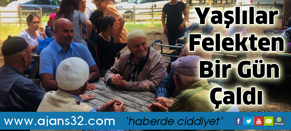 Yaşlılar felekten   bir gün çaldı