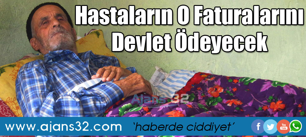 Hastaların O Faturalarını Devlet Ödeyecek