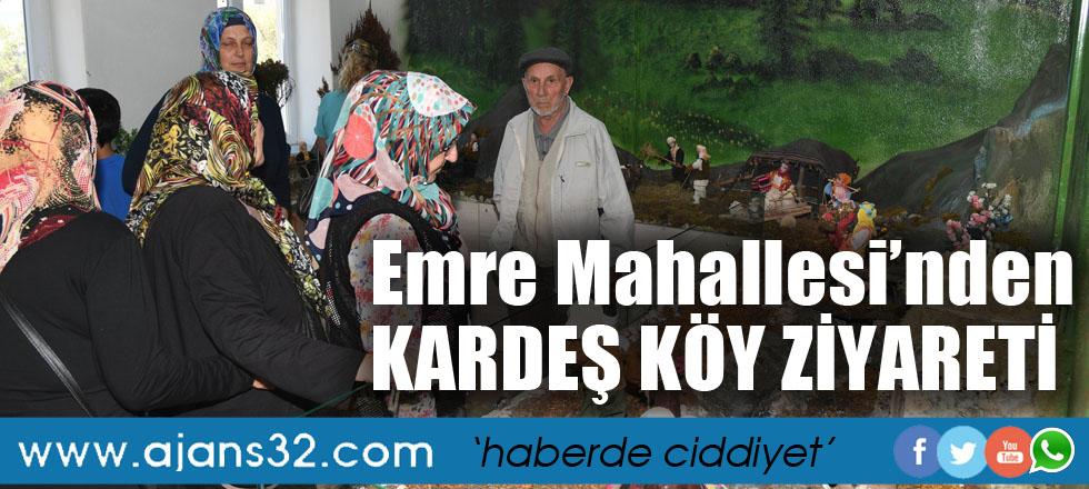 Emre Mahallesi'nden Kardeş Köy Ziyareti