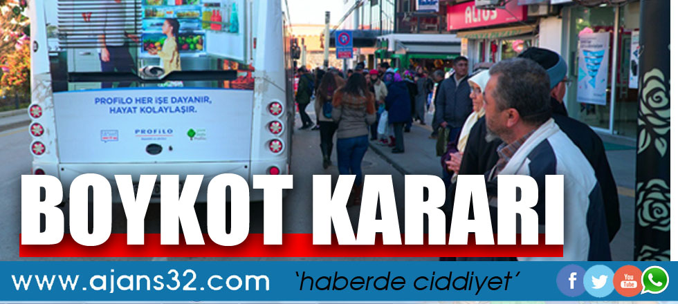 Boykot Kararı!