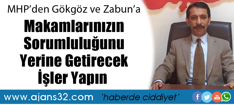 Makamlarınızın Sorumluluğunu Yerine Getirecek İşler Yapın