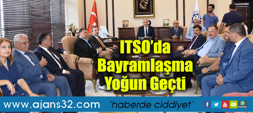 ITSO’da Bayramlaşma Yoğun Geçti