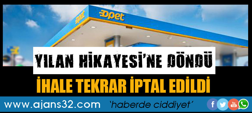 O İhale Yine İptal Edildi / Bir Yılan Hikayemiz Daha Var!