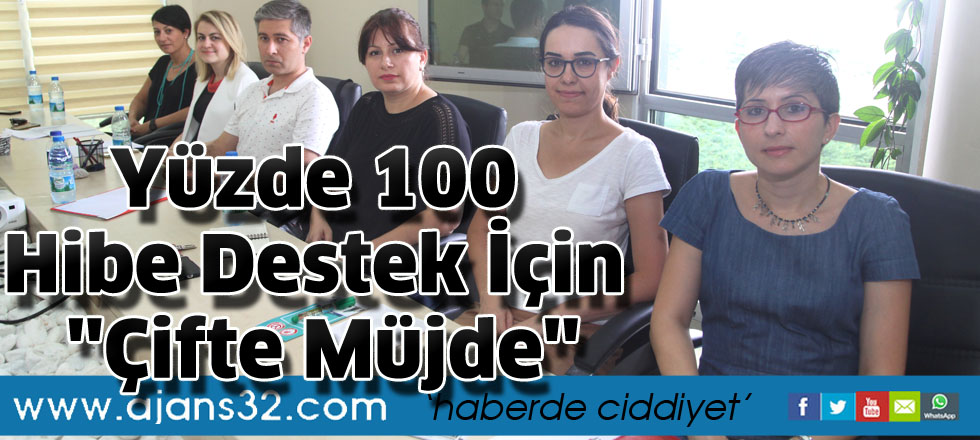 Yüzde 100 hibe destek için ''çifte müjde''