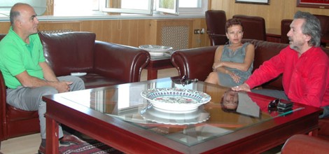 Osman Sınav Rektör İbicioğlu'nu Ziyaret Etti