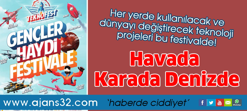 Havada Karada Denizde