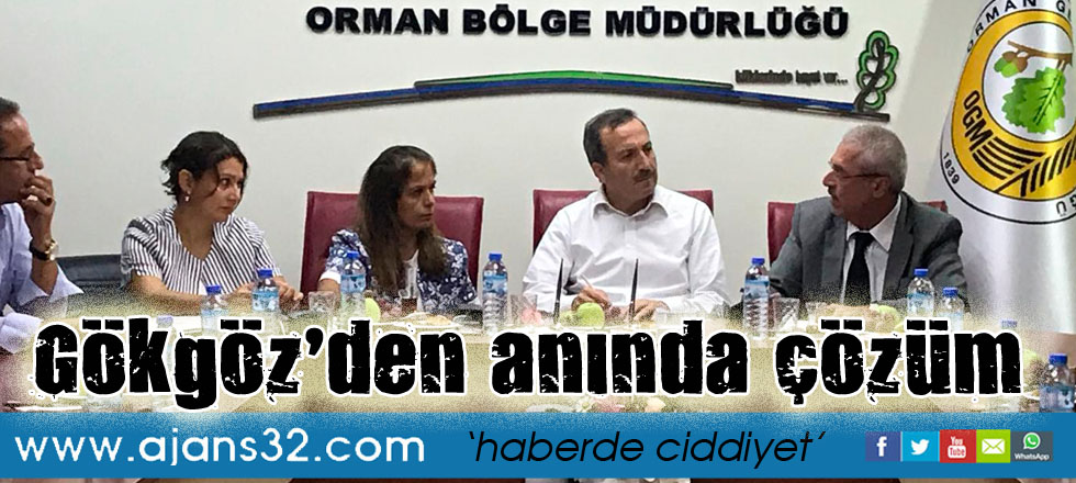 Gökgöz’den anında çözüm