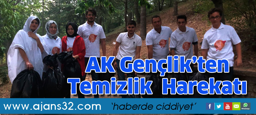 AK Gençlik’ten  Temizlik Harekatı