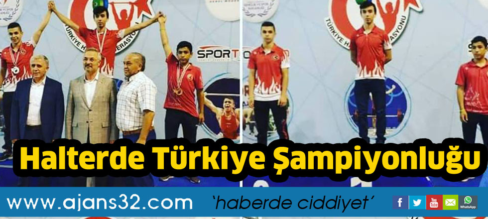 Halterde Türkiye Şampiyonluğu
