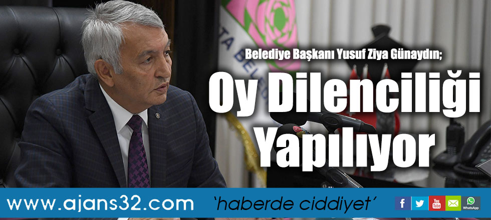 Oy Dilenciliği Yapılıyor