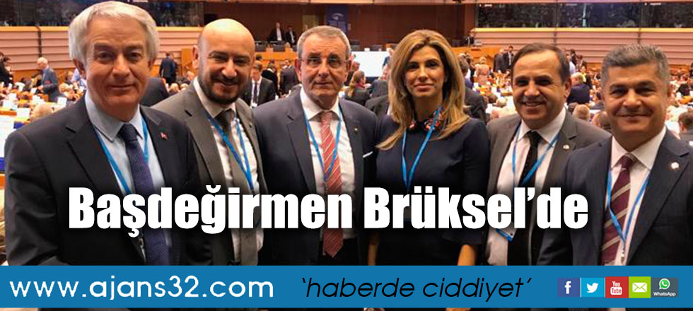 ITSO Başkanı Başdeğirmen Brüksel’de