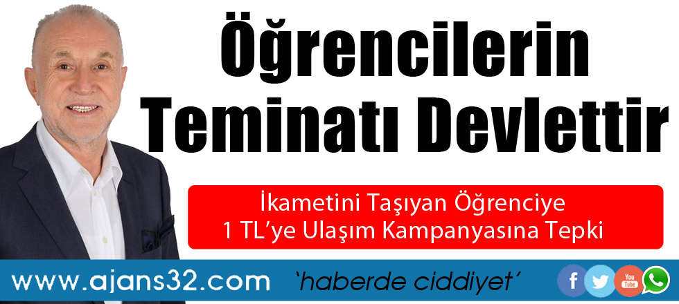 Öğrenciye 1 TL'den Ulaşıma Tepki Gösterdi