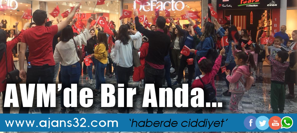 AVM'de Bir Anda...