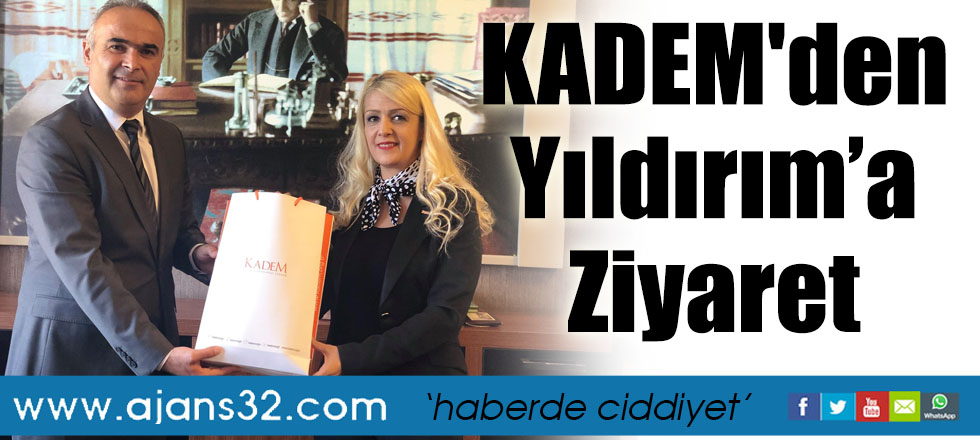 KADEM'den Milli Eğitim Müdürü Yıldırım’a  Ziyaret