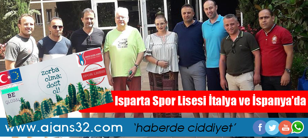 Isparta Spor Lisesi İtalya ve İspanya’da