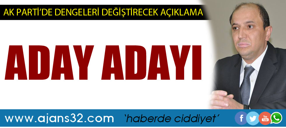 Ali Bolat Aday Adayı