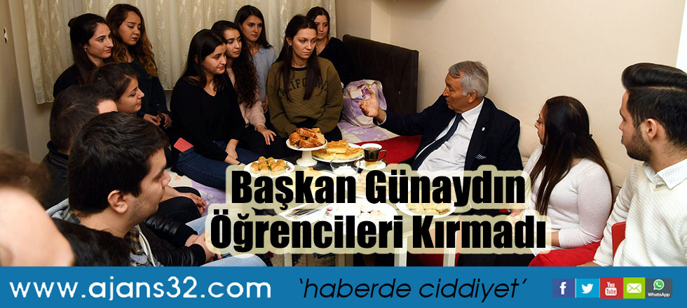 Başkan Günaydın Öğrencileri Kırmadı