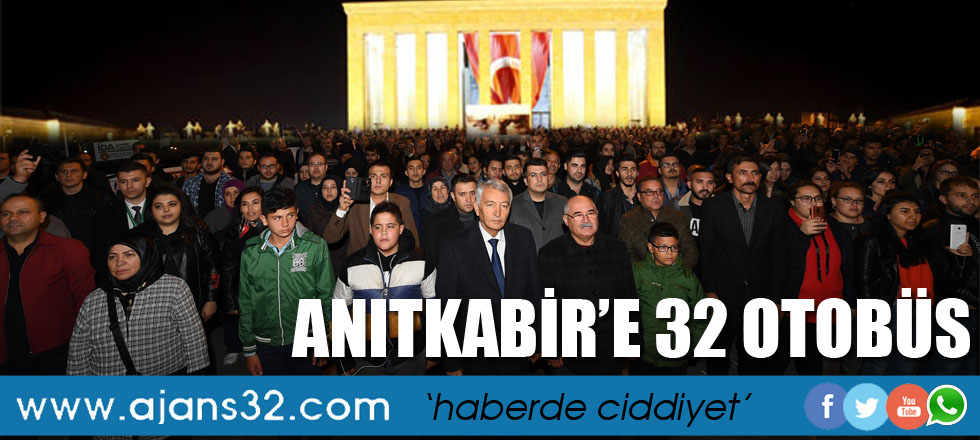 Anıtkabir'e 32 Otobüs